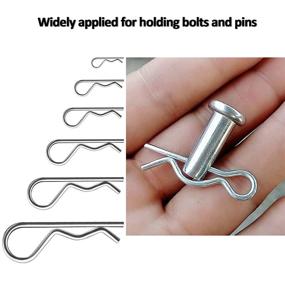 img 3 attached to 🔗 Cotter Assortment Spring Fastener with Plated Coating