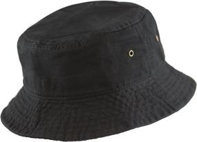 img 1 attached to 🧢 Washed Packable 7-10 Years Boys' Hats & Caps by HAT DEPOT - Accessories