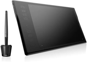 img 4 attached to 🎨 HUION Inspiroy Q11K Wireless Graphic Drawing Tablet: 11x6.87", 8192 Pressure Levels, Pen Holder, 8 Express Keys – Perfect for Distance Education and Web Conferences