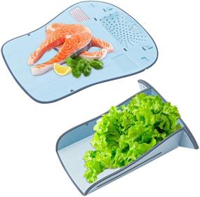 img 4 attached to Foldable Cutting Multi Function Chopping Portable