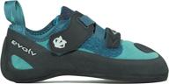 evolv kira climbing shoe - perfect fit for women climbers logo