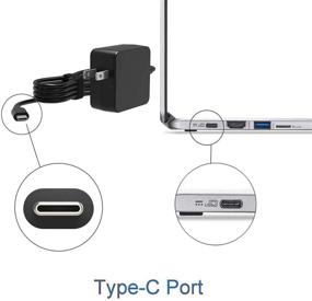 img 3 attached to Syfrufo 45W USB Type C Laptop Wall Charger Power Adapter for Lenovo Chromebook C330 100e 300e 500e 2nd Gen MTK Thinkpad E480 E485 E495 T480 T480s T490 T490s Yoga 910 720 C630 X1 Yoga 2nd 3rd 4th Gen - Efficient Charging Solution for Lenovo Devices