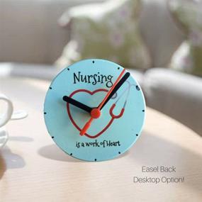 img 3 attached to BANBERRY DESIGNS Nurse Clock Stethoscope
