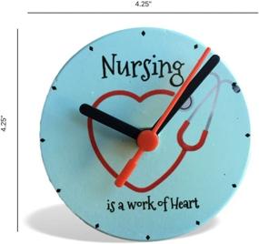 img 2 attached to BANBERRY DESIGNS Nurse Clock Stethoscope