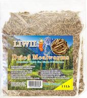 🐛 premium dried mealworms - 11 pounds - organic non gmo high protein mealworms - bulk food for wild birds, chicken, hamsters, geckos, turtles, and lizards logo