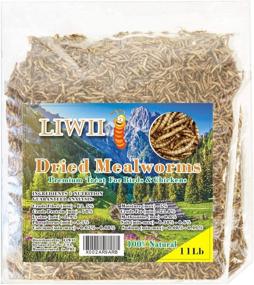 img 4 attached to 🐛 Premium Dried Mealworms - 11 Pounds - Organic Non GMO High Protein Mealworms - Bulk Food for Wild Birds, Chicken, Hamsters, Geckos, Turtles, and Lizards