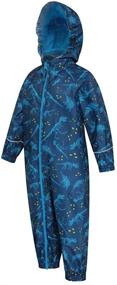 img 2 attached to Top-Rated Mountain Warehouse Puddle Kids Waterproof Rain Suit: Stay Dry & Protected!