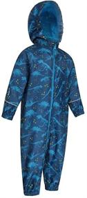 img 3 attached to Top-Rated Mountain Warehouse Puddle Kids Waterproof Rain Suit: Stay Dry & Protected!