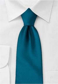 img 2 attached to 👔 Classic Solid Microfiber Antique Boys' Accessories: Bows N Ties Necktie
