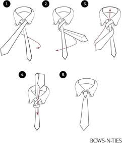 img 1 attached to 👔 Classic Solid Microfiber Antique Boys' Accessories: Bows N Ties Necktie