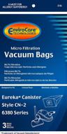 🎒 envirocare replacement micro filtration vacuum bags for eureka cn-2 series 6830 - pack of 3 bags логотип