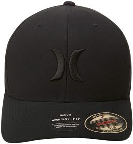 img 2 attached to 🧢 Hurley Men's One & Only Flexfit Baseball Cap with Dri-Fit Technology