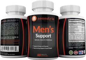 img 1 attached to Neonutrix Men's Support Libido Enhancer: Pure Tongkat Ali & Maca Root for Enhanced Sexual Performance, Energy, Stamina, Testosterone, and Blood Flow – 60 Tabs, Made in USA