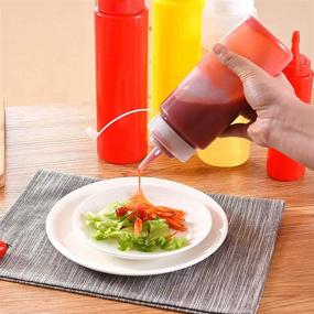 img 1 attached to 🔶 Bekith Discrete Measurement Plastic Condiment Containers