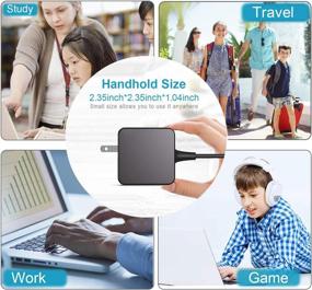 img 1 attached to Charger Compatible Chromebook C202SA YS01 Adapter Laptop Accessories for Chargers & Adapters