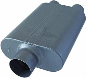 img 1 attached to Flowmaster 80430402 3-inch Inlet(C)/2.5-inch Outlet(D) 40 Series 409s Muffler