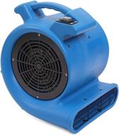 mounto 2-speed 1/2hp 2200cfm air mover floor carpet dryers (blue): powerful drying solution for faster carpet drying logo