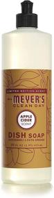 img 4 attached to Mrs. Meyer's Apple Cider Liquid Dish Soap - 16 OZ (1 Pack) - Gentle and Effective Cleaning Solution