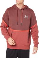 under armour rival hoodie black men's clothing logo