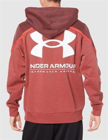 img 3 attached to Under Armour Rival Hoodie Black Men's Clothing