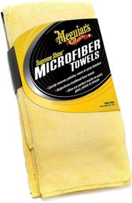 img 4 attached to 🧽 Meguiar's X2020 Supreme Shine Microfiber Towels, Yellow - Pack of 3