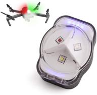 🚁 lucorb t-t2 drone anti-collision strobe light - faa approved led lights for night flights, battery indicators - fits dji mini, mavic air 2, mavic pro, phantom, inspire, zoom - 300mah, 3 colors, 4 modes logo