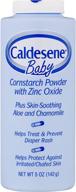 👶 caldesene baby cornstarch powder: gentle zinc oxide formula - 5 oz (pack of 1) logo