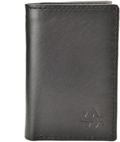 img 4 attached to 👝 Sharsal Trifold Leather Wallet with Enhanced RFID Blocking - Men's Organizers and Wallet Accessories