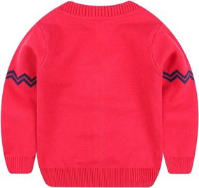 img 3 attached to Tailloday Childrens Sweatshirts Dinosaur Cardigan Boys' Clothing ~ Sweaters