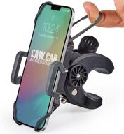 🚲 bike & motorcycle phone mount: iphone 12, samsung galaxy s21 & more - universal holder for atv, bicycle or motorbike. enhance safety & comfort! logo