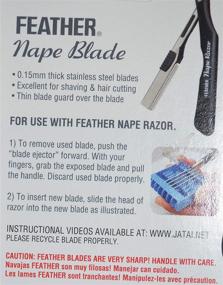 img 1 attached to Feather Razor Replacement Blades Total