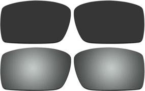 img 4 attached to ACOMPATIBLE Replacement Polarized Titanium Sunglasses