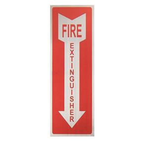 img 1 attached to Fire Extinguisher Signs Self Adhesive Restaurants