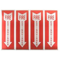 fire extinguisher signs self adhesive restaurants logo