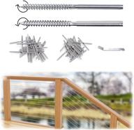 muzata 50pcs railing stainless marine logo