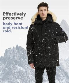 img 2 attached to ❄️ Insulated Windproof Boys' Snowboarding Apparel by PUREMSX - Perfect Alternative for Extreme Cold Weather