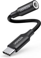 ugreen adapter braided headphone compatible logo