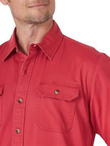 img 1 attached to Wrangler Authentics Weather Anything X Large Men's Clothing in Shirts