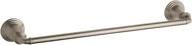 🚽 kohler devonshire 18-inch bathroom towel bar - vibrant brushed bronze finish logo