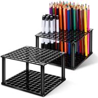 acrylic organizer pencils brushes markers logo