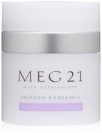 meg 21 smooth radiance advanced formula: clinically proven anti-aging solution for face, jowls, neck, and décolletage logo