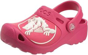 img 4 attached to 👟 Crocs Gabe Electri Boys' Shoes: Stylish Toddler Clogs & Mules