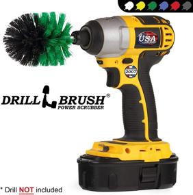 img 1 attached to 🔧 Versatile Drill Brush Set for Effortless Kitchen Cleaning