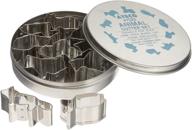 ateco 7025 cutters assorted stainless: precision and versatility in baking creations logo