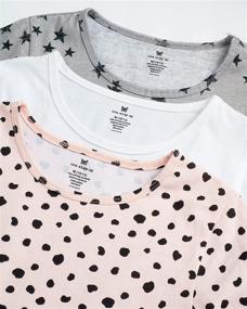 img 3 attached to 👚 One Step Up T Shirt: Trendy Girls' Cotton Clothing and Stylish Tops, Tees & Blouses