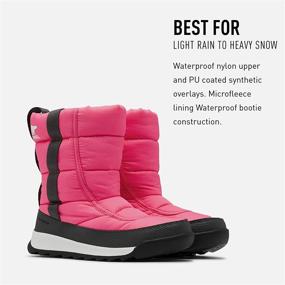 img 2 attached to 👟 Sorel Whitney Puffy Shoes and Boots for Toddler Little Boys: Comfortable and Stylish Footwear