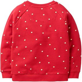 img 2 attached to 🎅 EULLA Little Boys Girls Sweatshirt: Christmas Clothes for Toddlers, Baby Pullover Sweater for Boys 1-7 Years Old