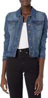 👚 chic and stylish: joujou women's lightweight denim jacket - trendy coat bliss logo