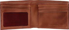 img 1 attached to Rawlings Men's Baseball Stitch Bifold Wallet: Stylish and Functional