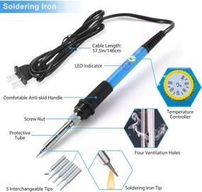 img 2 attached to 🔧 Sonrinss Electronics Adjustable Temperature Desoldering Tool